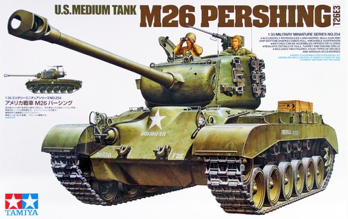 Tamiya medium tank m26 - us,
