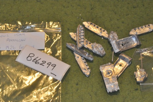 15mm ww2 castings 3x m26 - -,